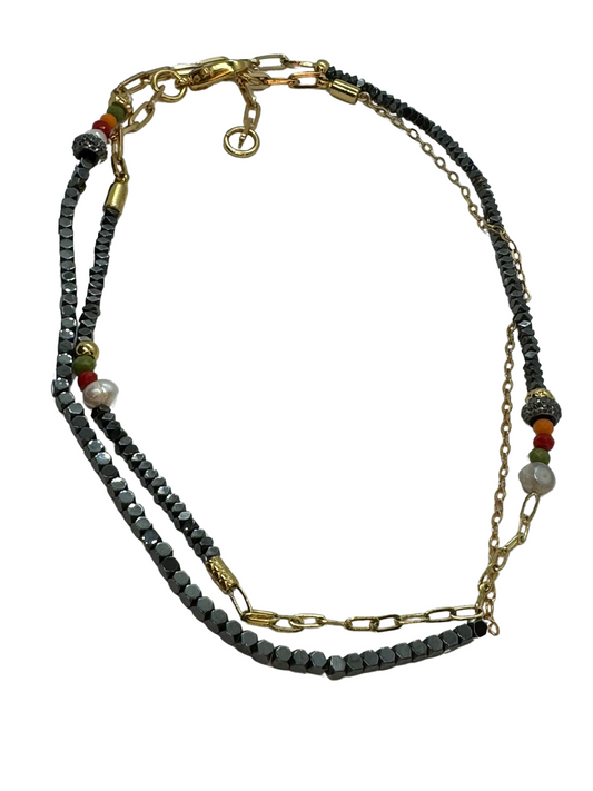 Versatile Multi-Stone Necklace