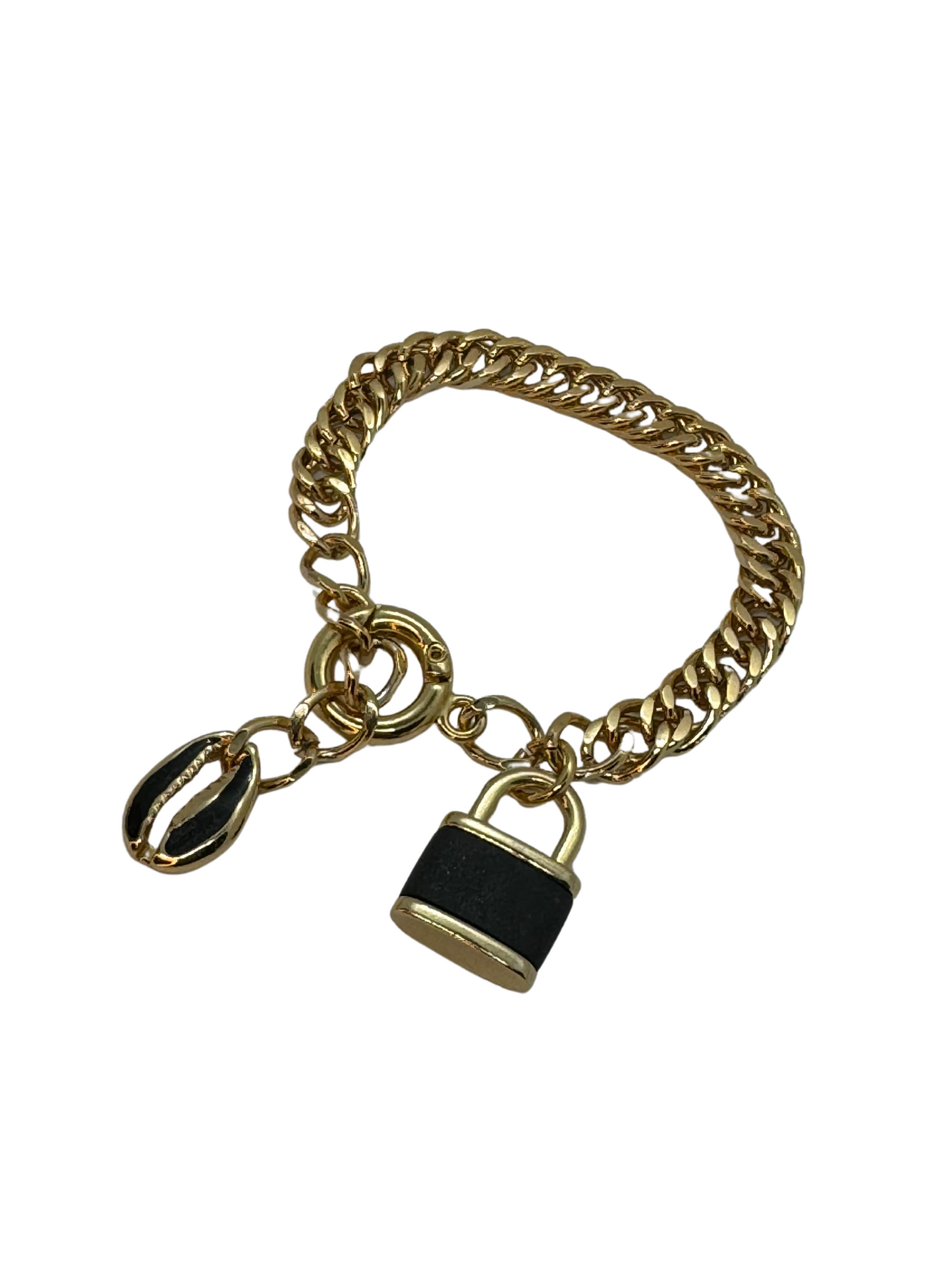 Whelk and Lock Bracelet