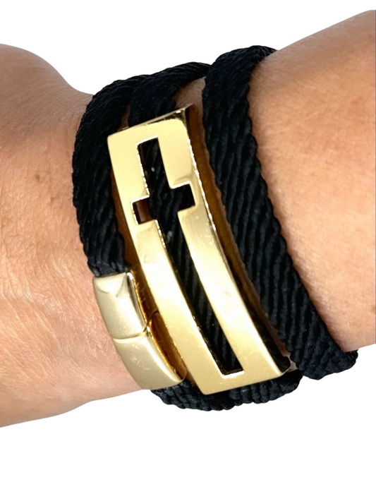 Cross Zamac Bracelet